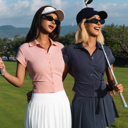 Cropped Cooling Golf T-Shirt