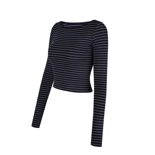 Oversized Striped Long Sleeve Tee