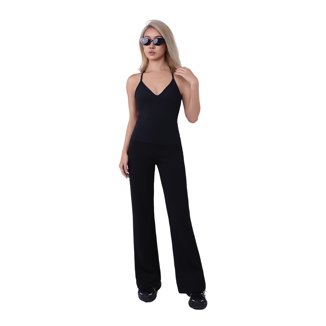 Aria Leisure High-Waisted "Super" Pants Black