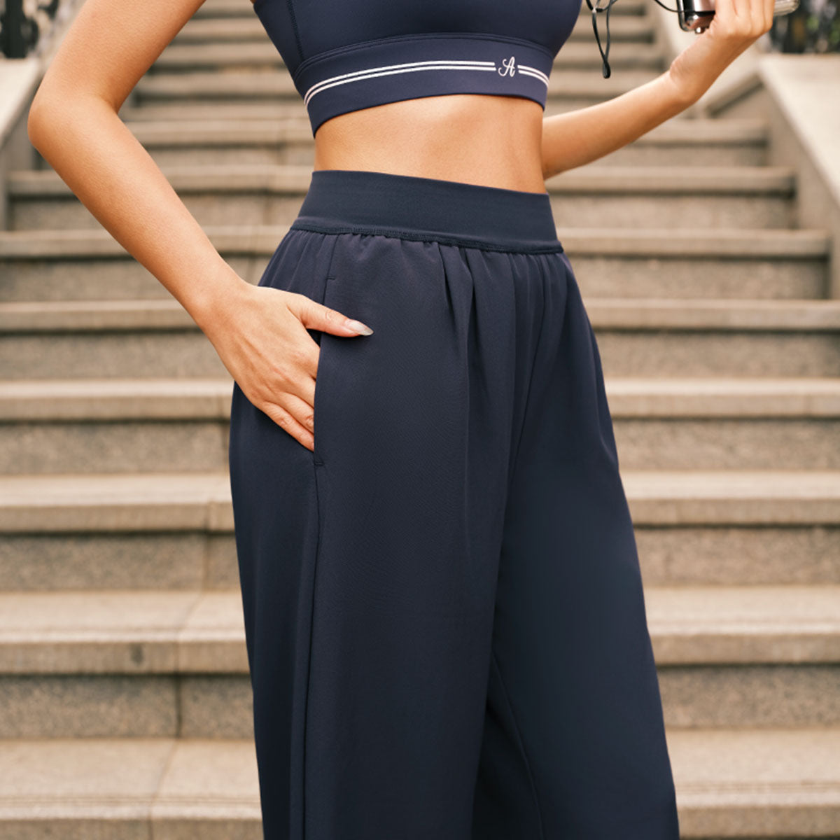 Aria Leisure Cooling Quick-Dry Straight Pants