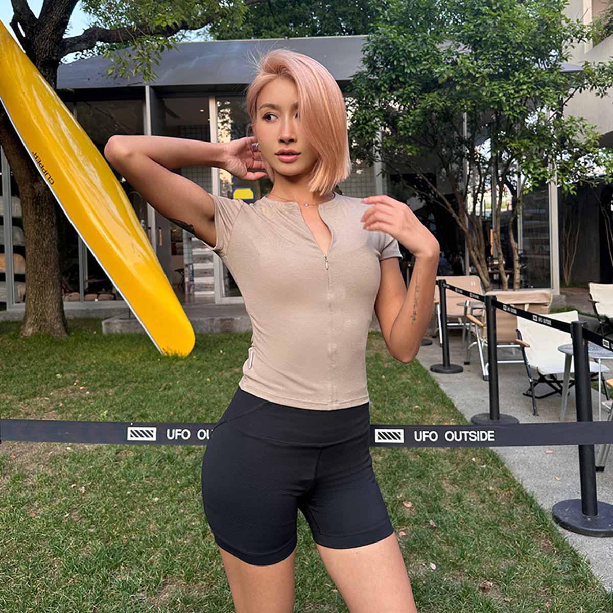 Aria Leisure Cooling Short Sleeve Sports T-Shirt