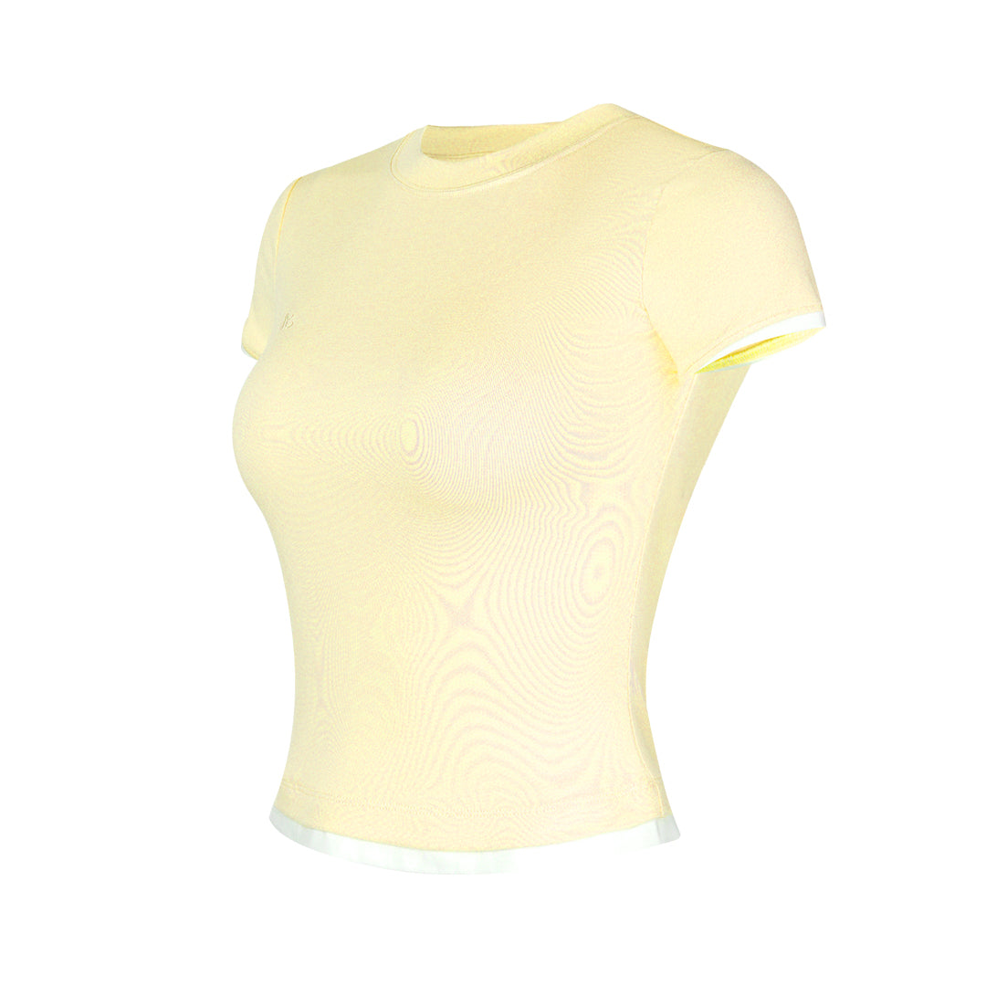 Aria Leisure Cool-Feel "Little Glutinous Rice" Tee Butter