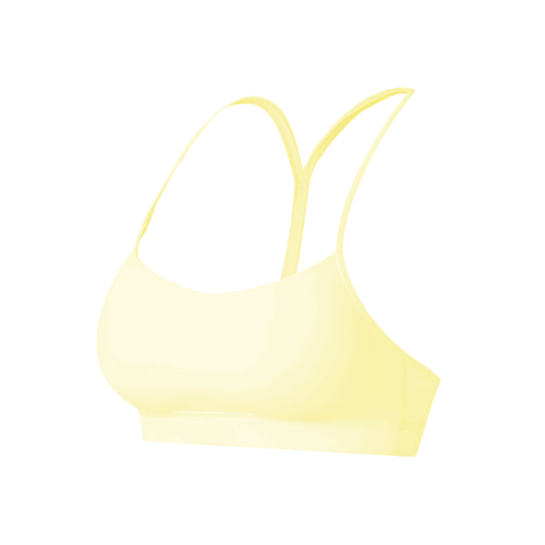 Aria Leisure Y-Racerback Sports Bra Butter