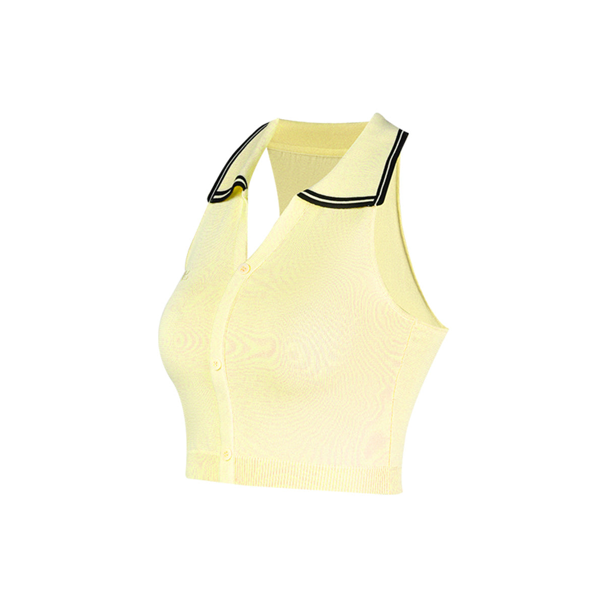 Aria Leisure Women’s Golf & Tennis Crop Tank Yellow