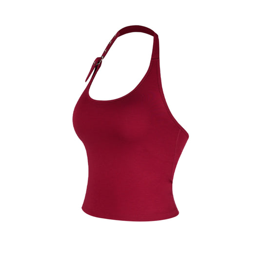 Halter Neck Backless Sports Tank