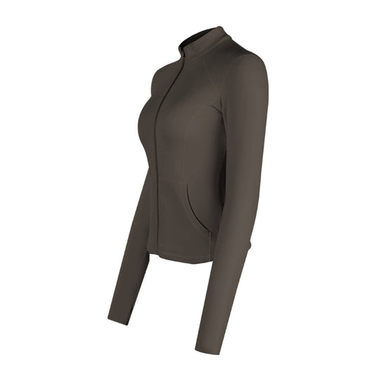 Slim Fit Hooded Fitness Jacket