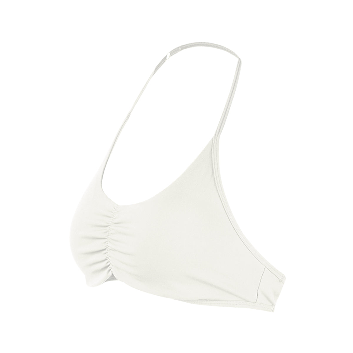 Aria Leisure Halter Neck Sports Bra White