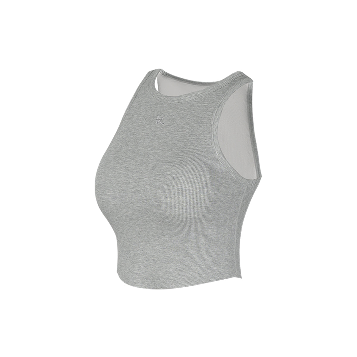 Aria Leisure High-Impact Racerback Sports Tank Gray
