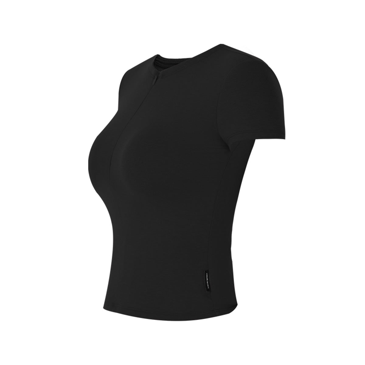 Aria Leisure Cooling Short Sleeve Sports T-Shirt Black