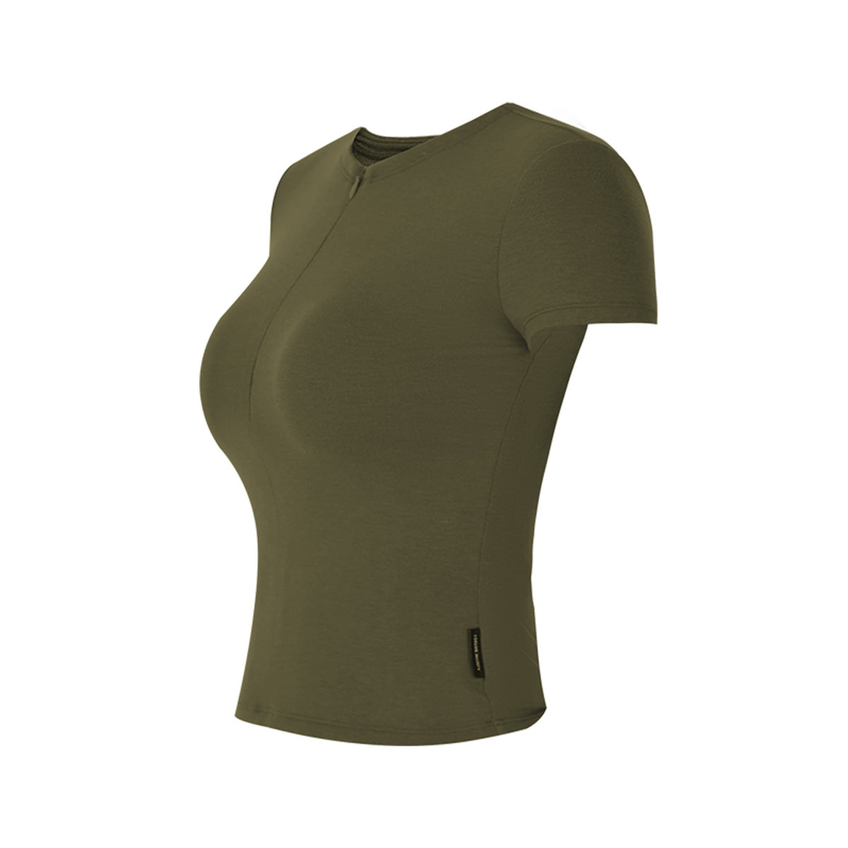Aria Leisure Cooling Short Sleeve Sports T-Shirt Dark Green